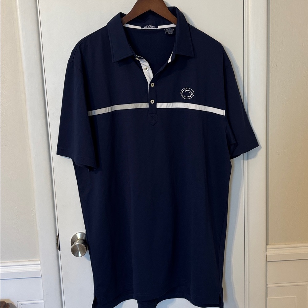 For The Glory Penn State Color Block Polo